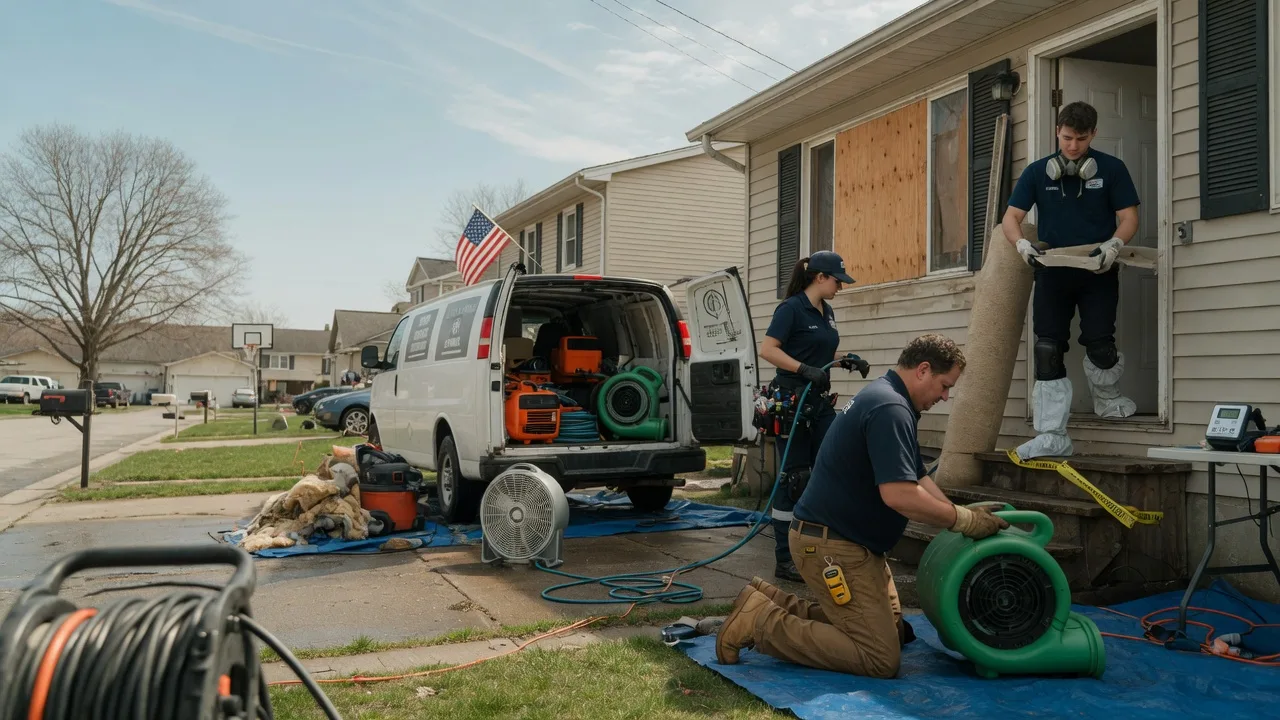 Water Damage Restoration in Bluff City, AR near me